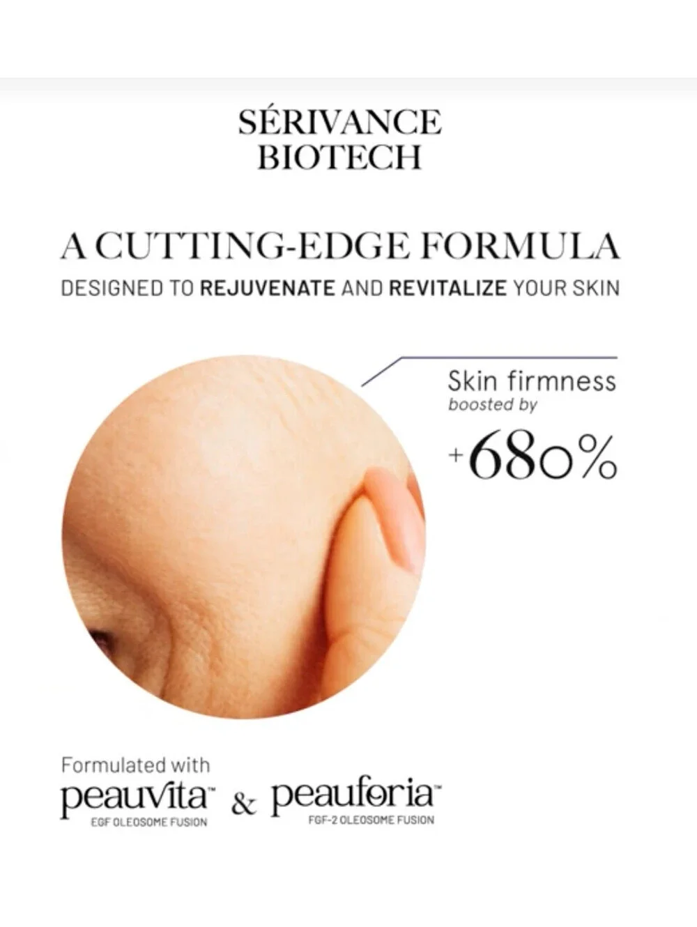 3-Pack Serivance Biotech Advanced Growth Factors Cellular Regenerating Serum